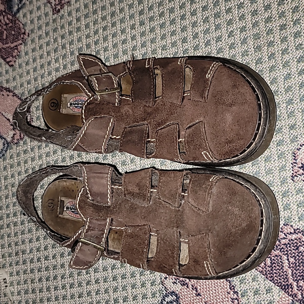 Brown Suede Women's Fisherman Sandals - Casual Comfort